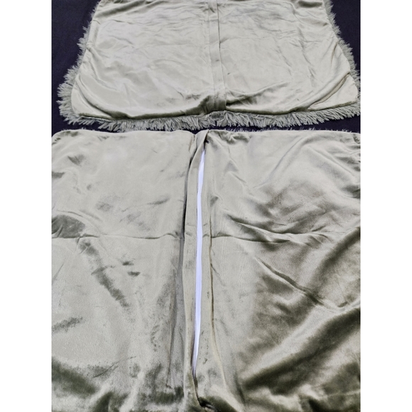 Bedding Sage Green Pillow Shams Standard Pillow Shams Sage Green Faux